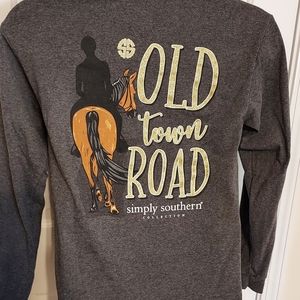 ❤Sold❤Simply Southern "Old Time Road" Shirt